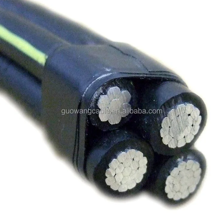 240mm Xlpe 4 Core  Overhead Cable 11kv Power cable