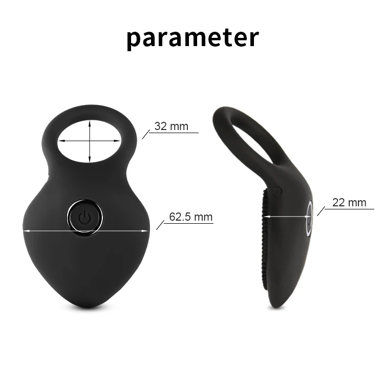 Multifunctional cock ring vibrator stimulation massage Vibrating Cock Ring cock rings sex toys for men