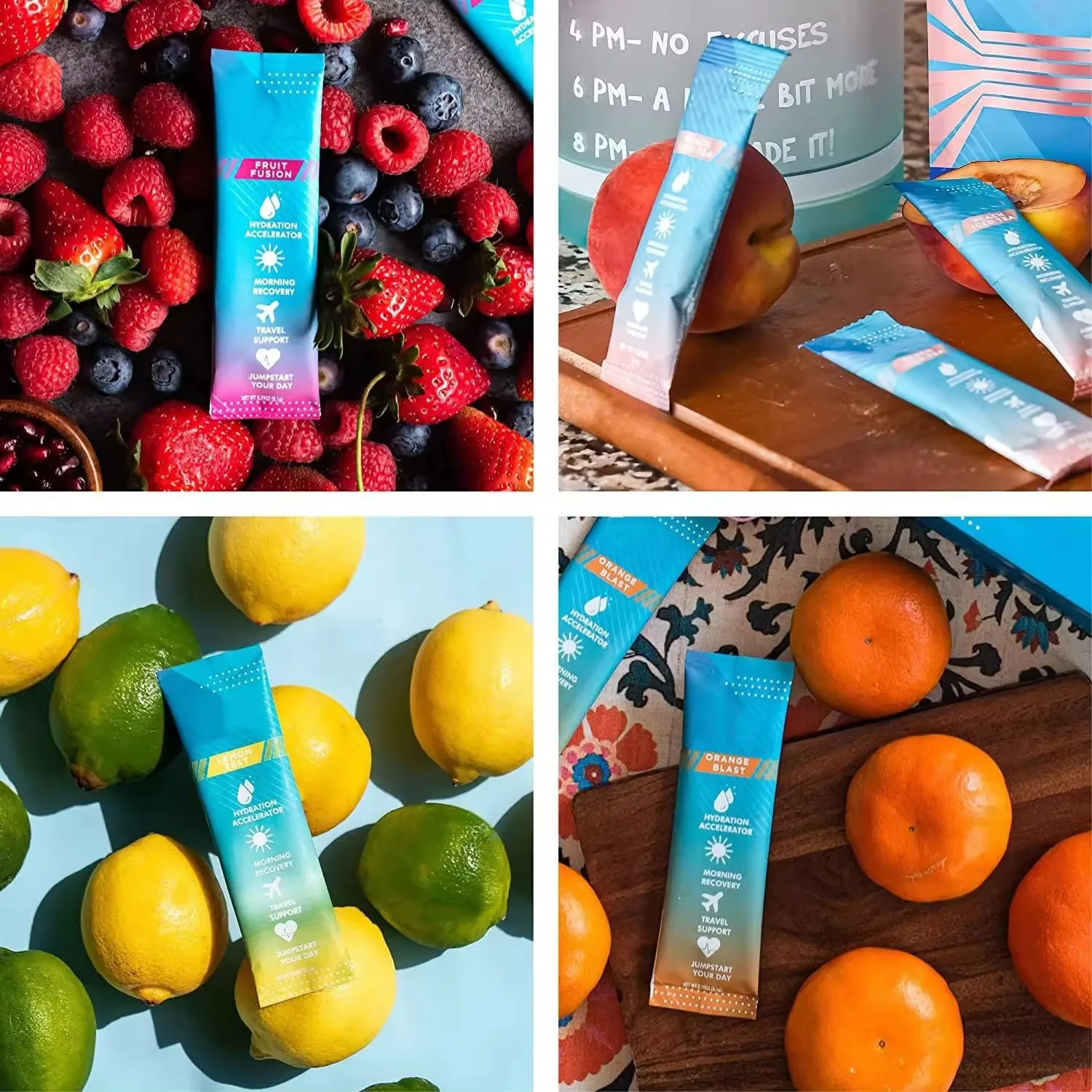 OEM/ODM Natural Keto Sugar Free Hydration Electrolyte Powder Packets Sport Supplements Instant Hydration Electrolyte Powder