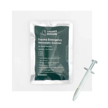 Combat Hemostatic Powder Carboxymethyl Chitosan Powder Better thn Celox Battlefield Essentials