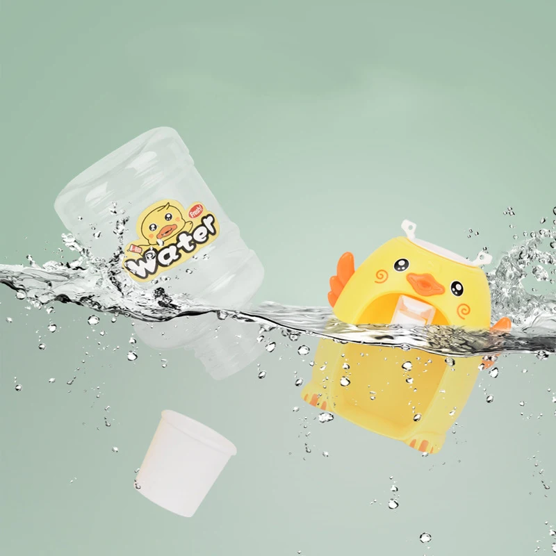 Cute Home Appliances Pretend Play Drinking Cartoon Mini Water Dispenser Children Kids Toys