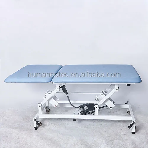 Physical therapy beds rehabilitation equipment 2 section Exercise electric bed elderly care massage bed