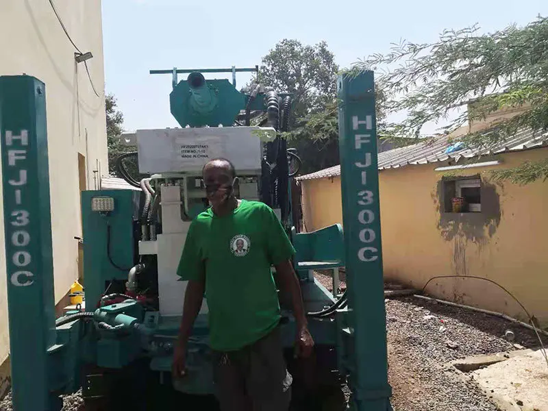  300m Crawler Type Borehole Water Well Drilling