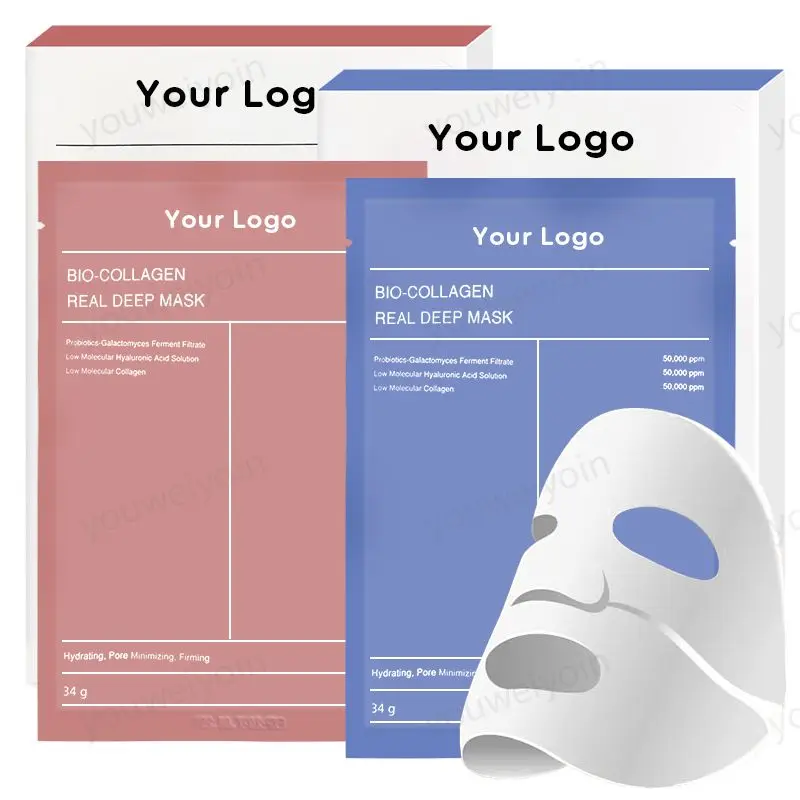 Hot selling Night Anti Wrinkle Firming Face Mask Deep Collagen Lifting Mask Pore Minimizing