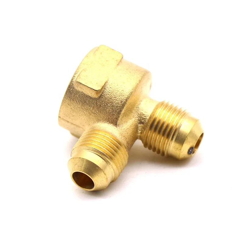 K517 male and female 45 degree npt flare fitting, copper pipe flare fitting, gas fitting