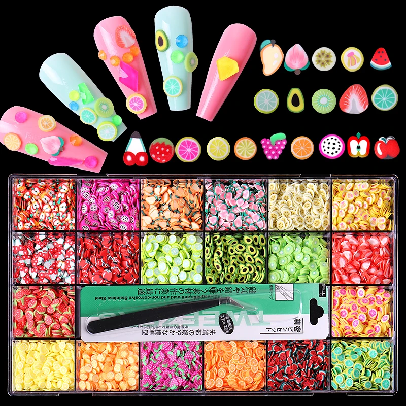 20 grids wholesale Irregular nail beauty art accessory Multi-Shape ornament for nail Decoration design