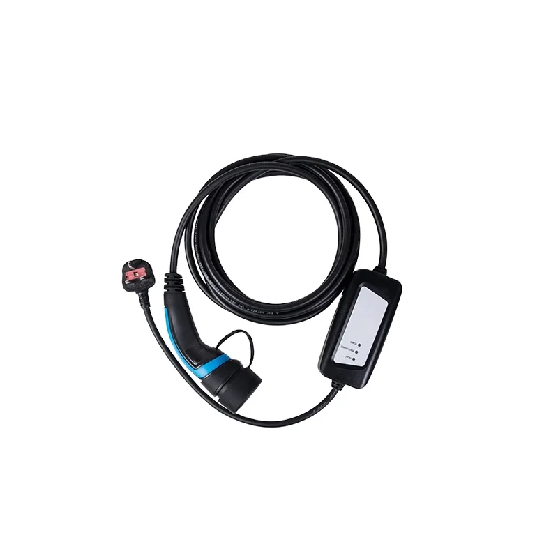 1 фаза Mode2 Тип 2, мобильное зарядное устройство для электромобилей 16 А, быстрое зарядное устройство для электромобилей B, портативное зарядное устройство, зарядная вилка переменного тока, зарядная станция для электромобилей, вилка