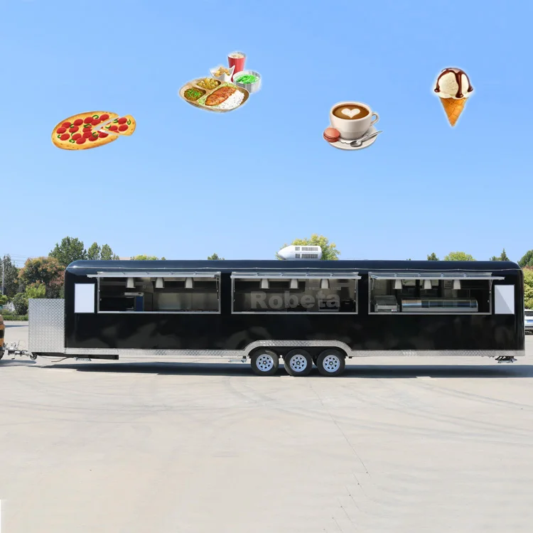 19 6/22 9/26 2/36ft футовый фургон для продажи пищевых продуктов пиццы контейнер Холодильный
