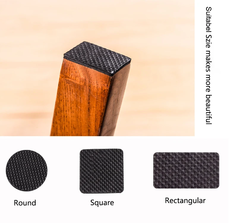 Sanhao Hot Sale Combo Size and Shape EVA Furniture Foot and Chair Protector Furniture Remover