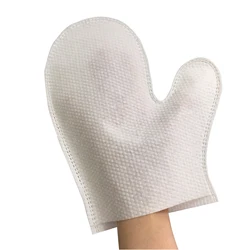 OEM Manufacturer customization Spunlace Cotton Disposable Nonwoven glove Household Dustproof mitten Cleaning gauntlet