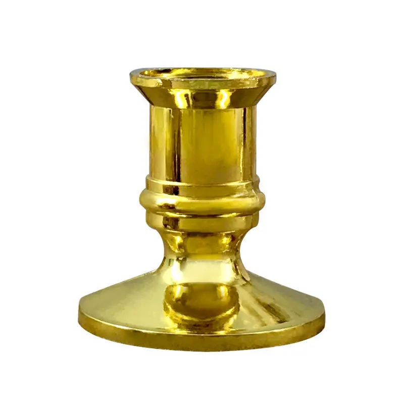 Candle Holder Decorative Candlesticks Gold Table European Modern Taper Candle Wedding Home Decoration Nordic Home Decor 1 Color