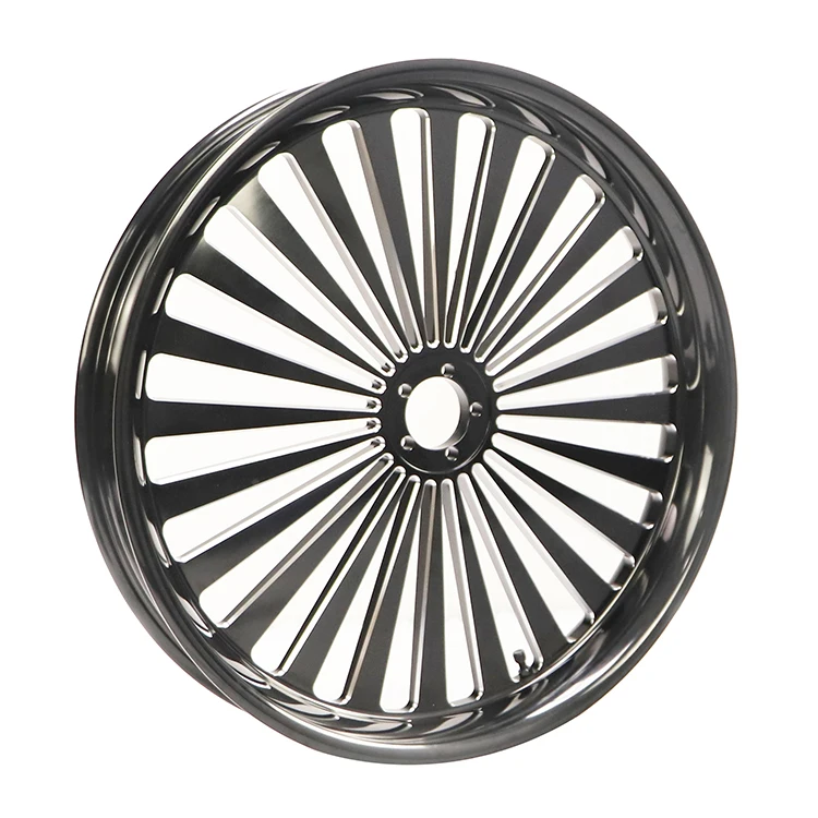 BORSKE Custom Wholesale Harley Accessories Parts Forged Wheel Front23x3.5 Rear18x5.5 Aluminum Alloy Forged Wheels for Harley