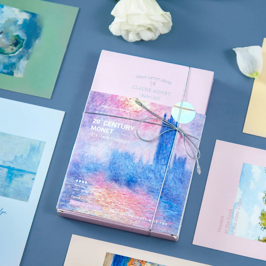 Creative New Year Gift Message Cute Postcard Blessing Greeting Bulk Cardboard Postcard