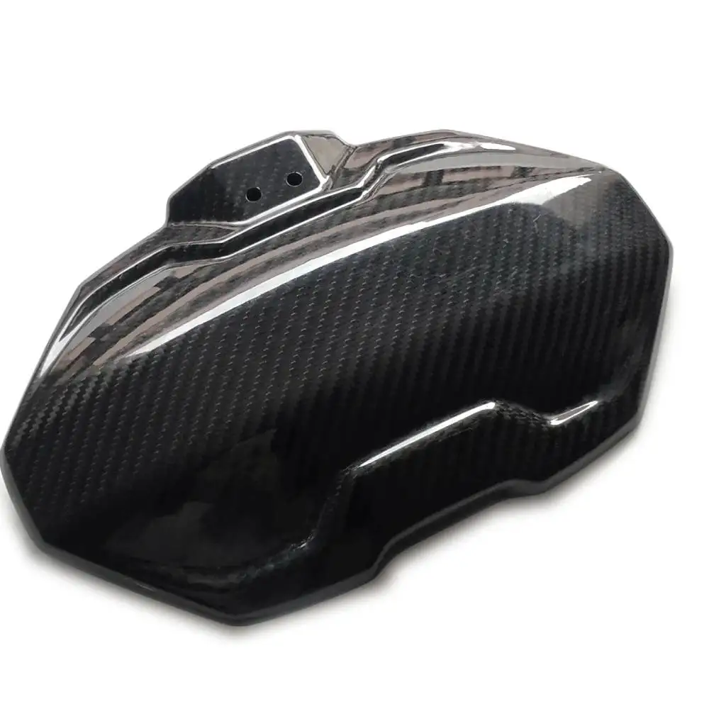 High Quality Compression Molding Carbon Fiber Motorcycle Rear Fender Mudguard Motorcycle Parts