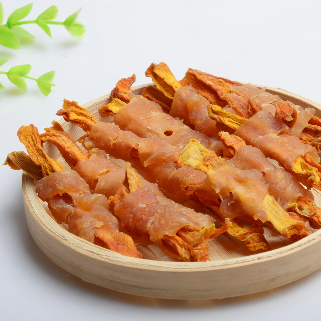 OEM корм для домашних животных Овощная серия морковь закуска собак собачьи закуски богатые витаминами куриная пленка