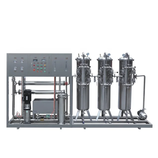 Подземный очиститель воды с обратным осмосом 1000LPH, фильтрующий станок, деревянный корпус, сертификат CE