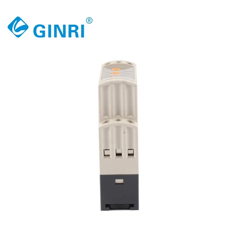 Реле GINRI DVRD-24 DC24V для контроля напряжения постоянного тока, регулируемое время задержки для реле перенапряжения и пониженного напряжения