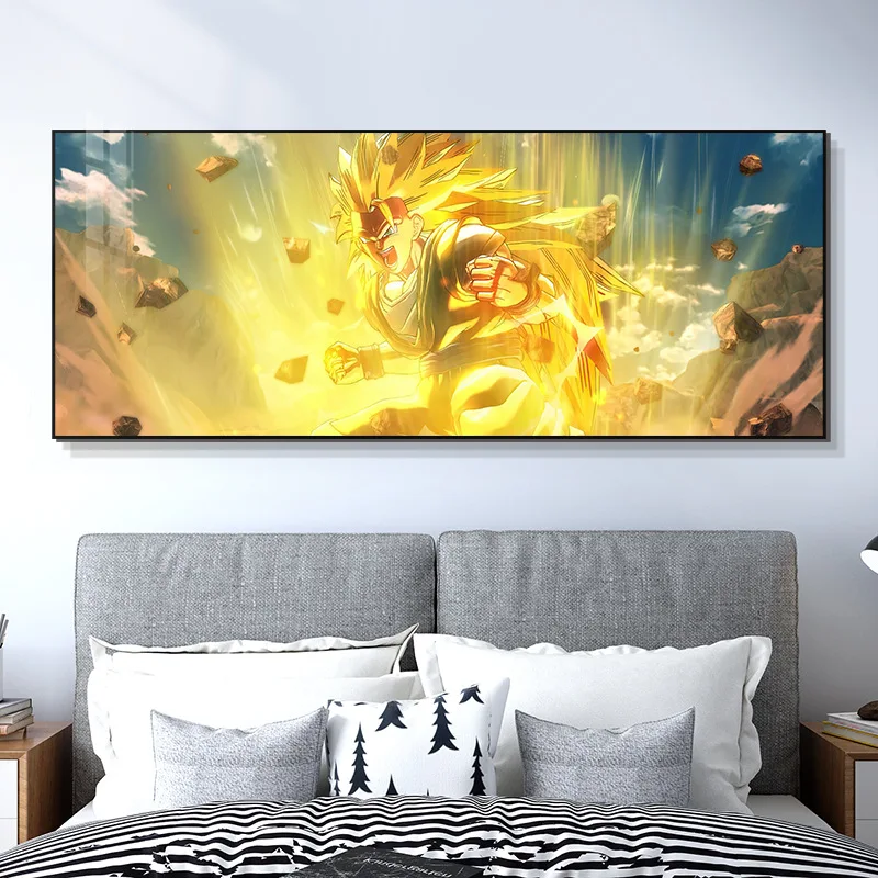Bedroom Bedside Anime Decorative Painting Living Room Background Sofa Wall Cartoon Poster Mural