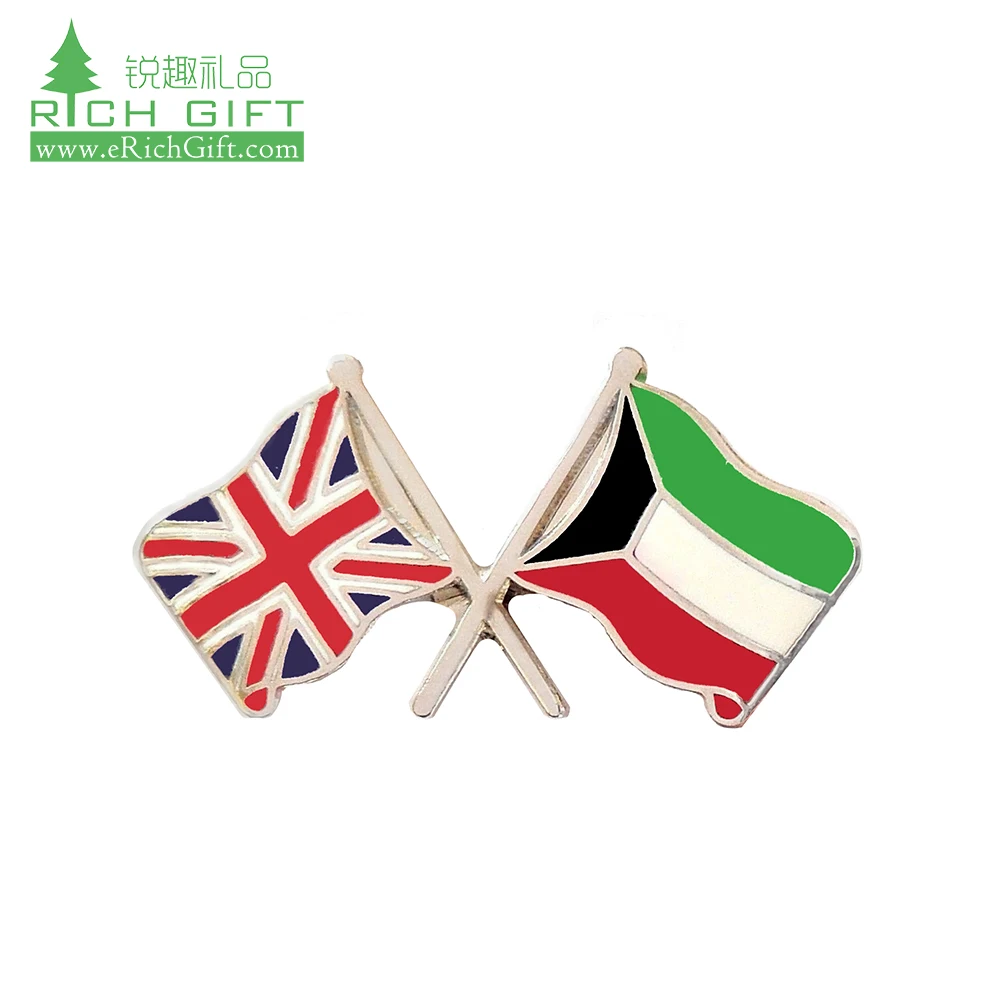 Wholesale Custom Make Your Own Logo Badge Malaysia Enamel Pakistan Customized Metal Badges