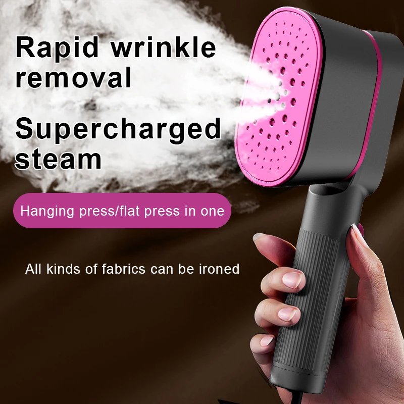 Professional Mini Travel Steam Iron Portable Household Clothes Ironing Machine with Electric Power Source Us Plug Type