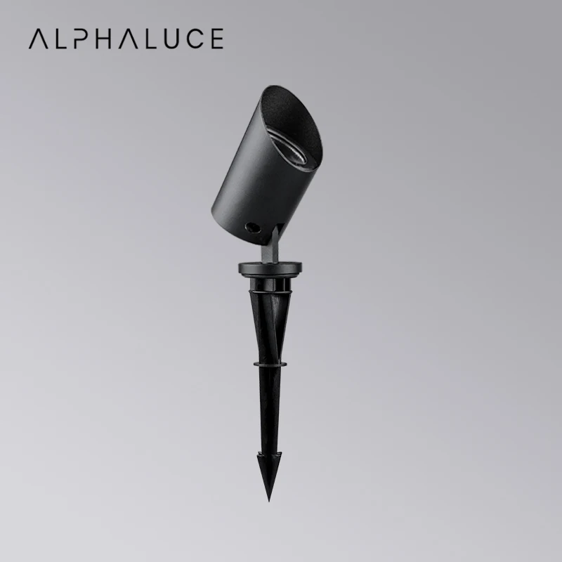 Outdoor 13W Ground Lighting Black Square Adjustable Angle Up Down Light Spot Garden Led Spike Light