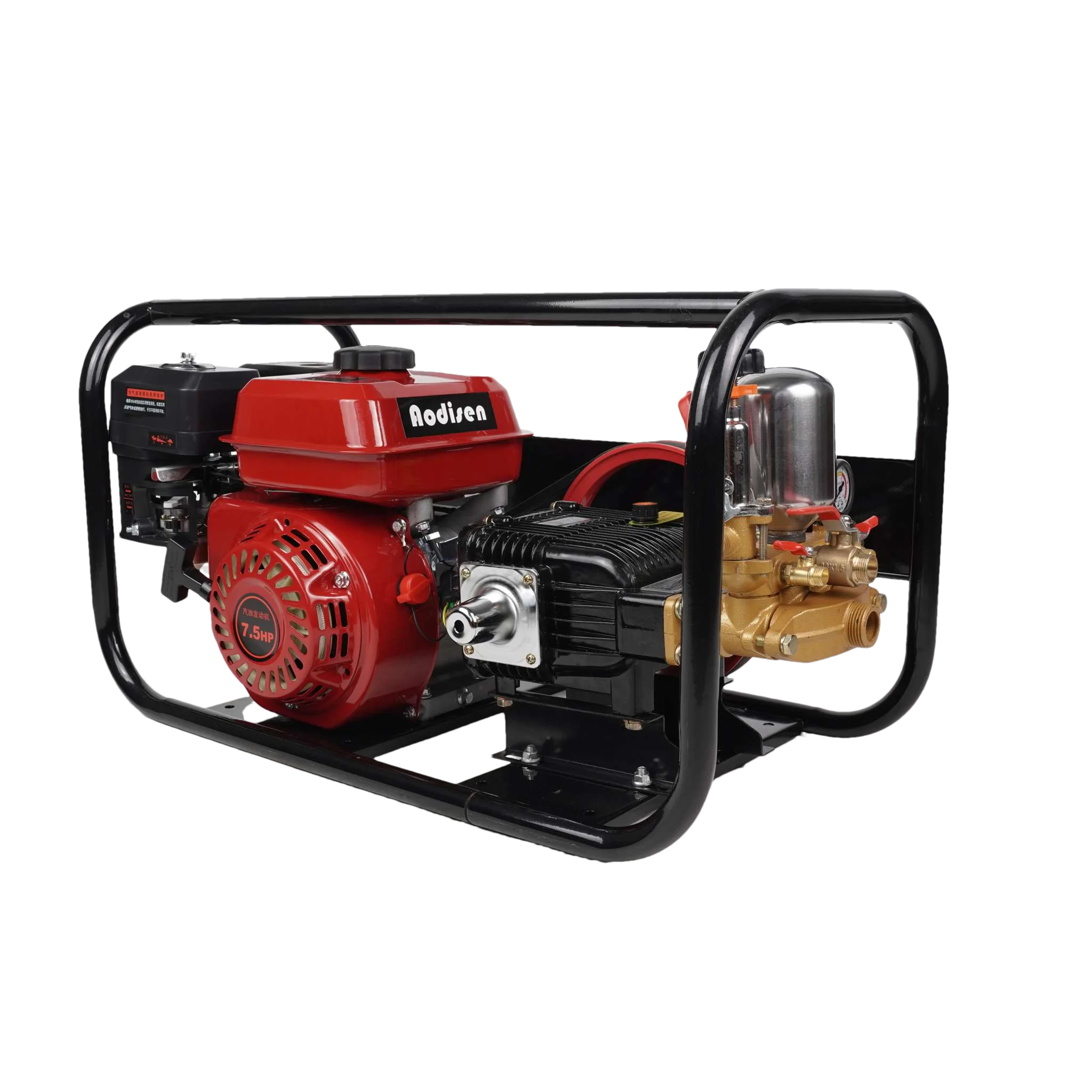 30#  HTP 30mm Plunger Pump Agricultural 170F 7HP  portable Gasoline Engine  Powered Sprayer