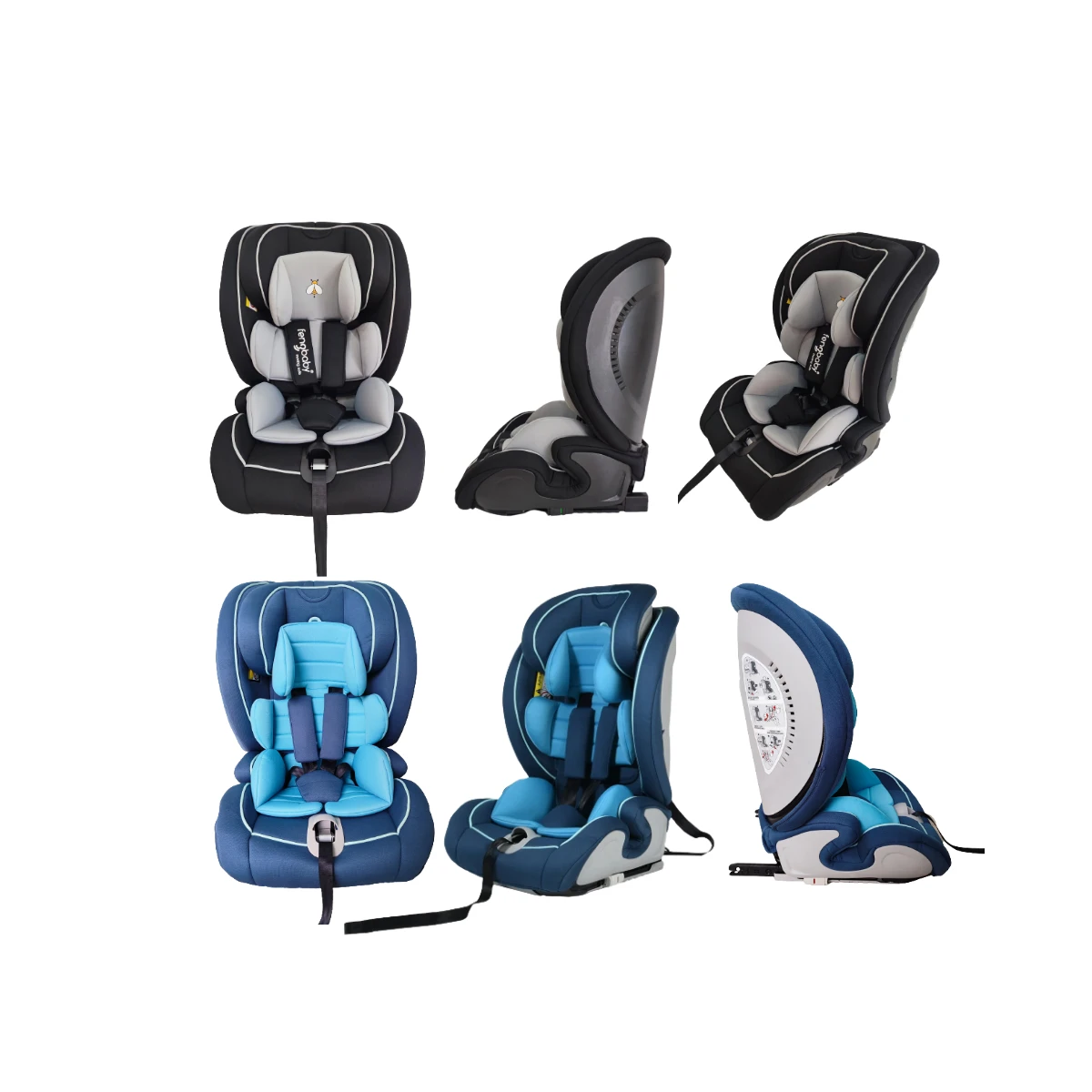 Best Selling Euroup Family Choice passed R44/R129 Kids Baby Car Seat 9-36kg