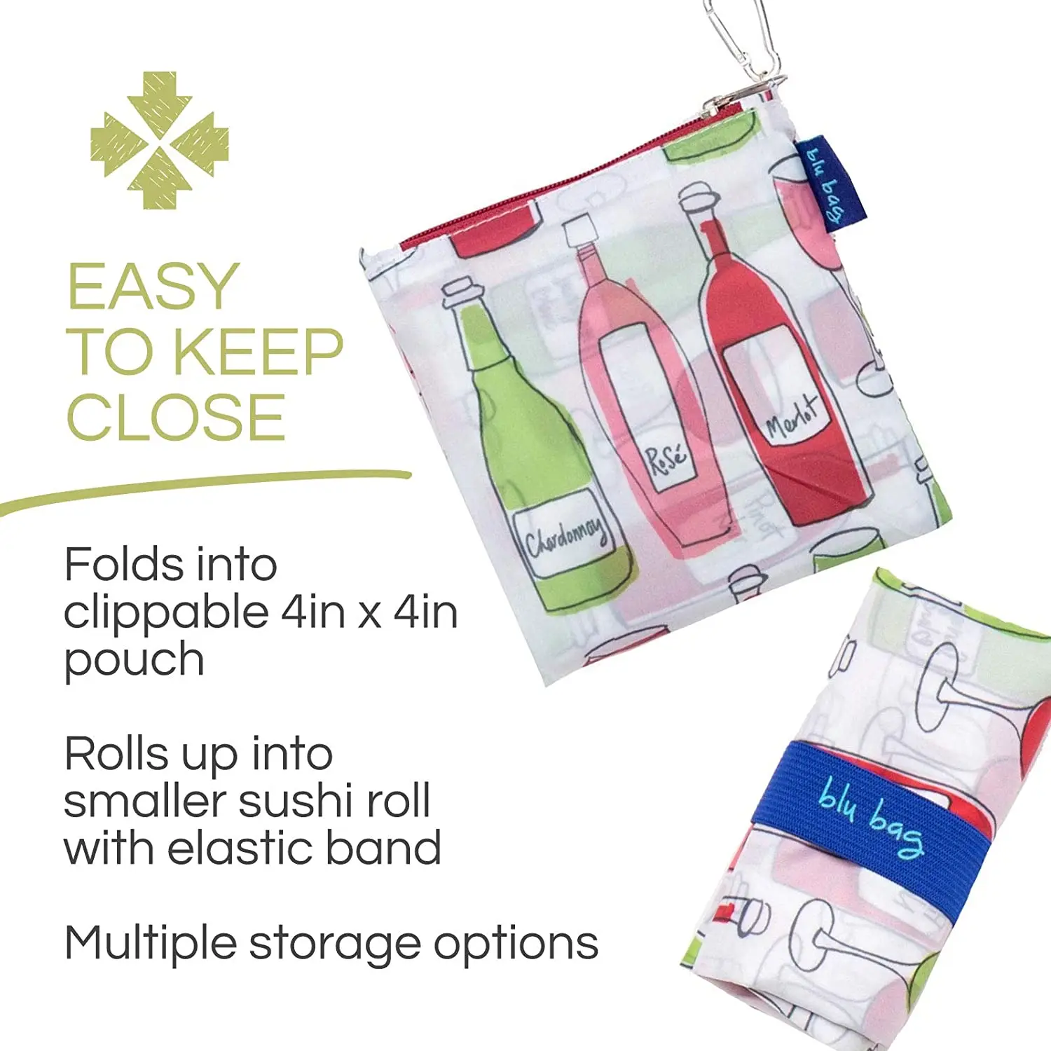 Hot sale eco-friendly promotional polyester RPET recycled foldable shopping bag with handle holder