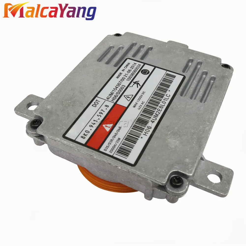8K0941597B для V-W Passat J-etta Golf Audi A3 A4 A8 A7 Q5 Q7 Новый ксеноновых фар Высокопрочная конструкция Фары балласт модуль 8K0 941 597 B 8K0941597