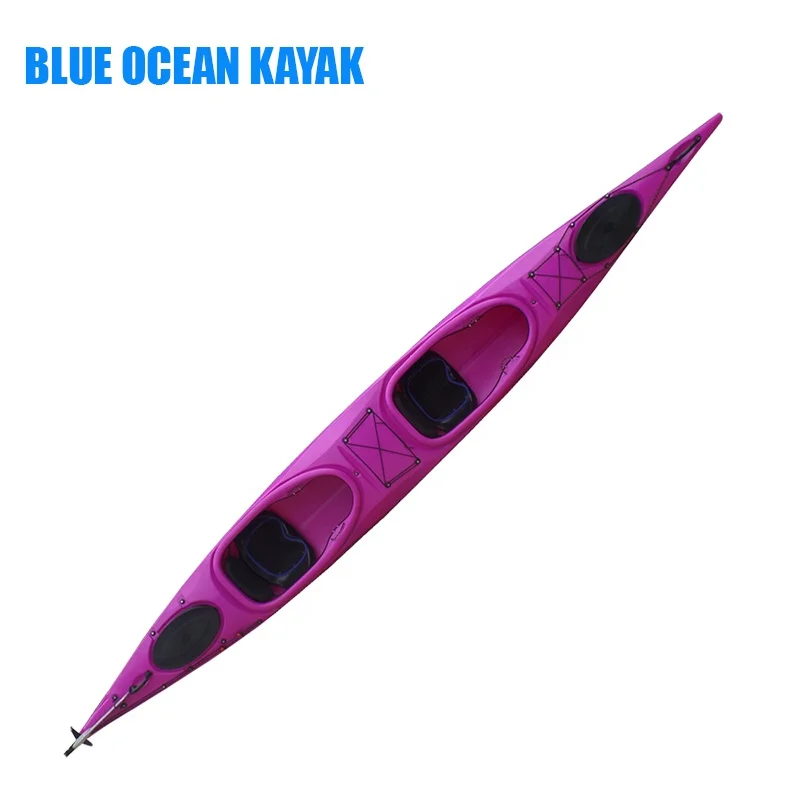 Double Sea kayaks  Fishing Cheap Two Person Sit In Plastic from BLUE OCEAN KAYAK