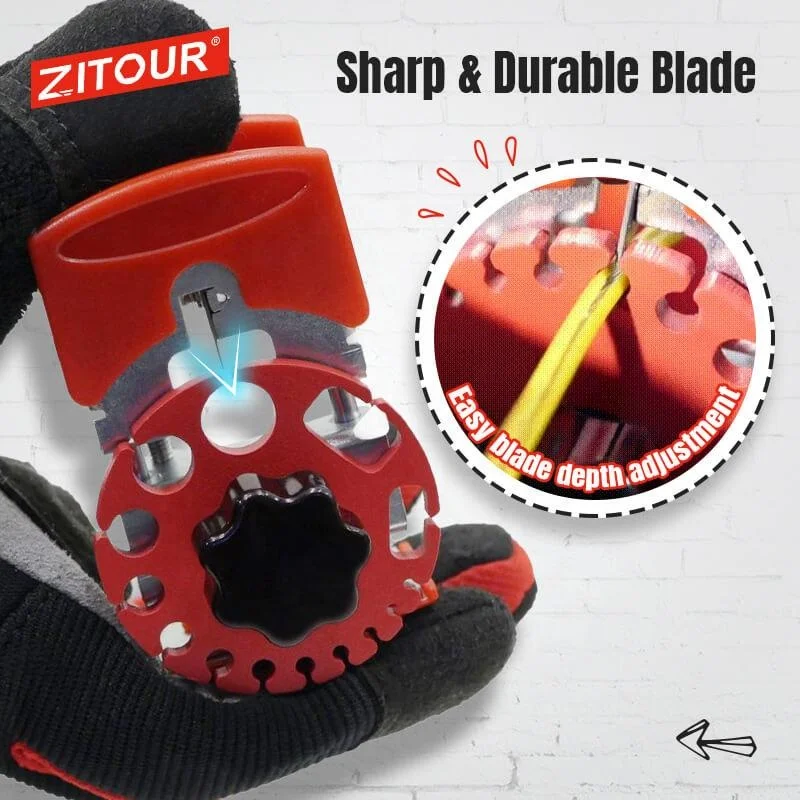 Dropshipping Portable Multifunctional Cable stripping Wire Stripping Tool Universal Handheld Quick Stripper