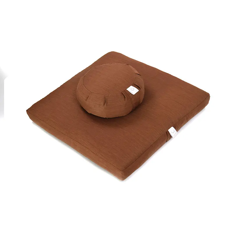 New Style Folding Zafu Cushion Yoga Zabuton Meditation cushion Set