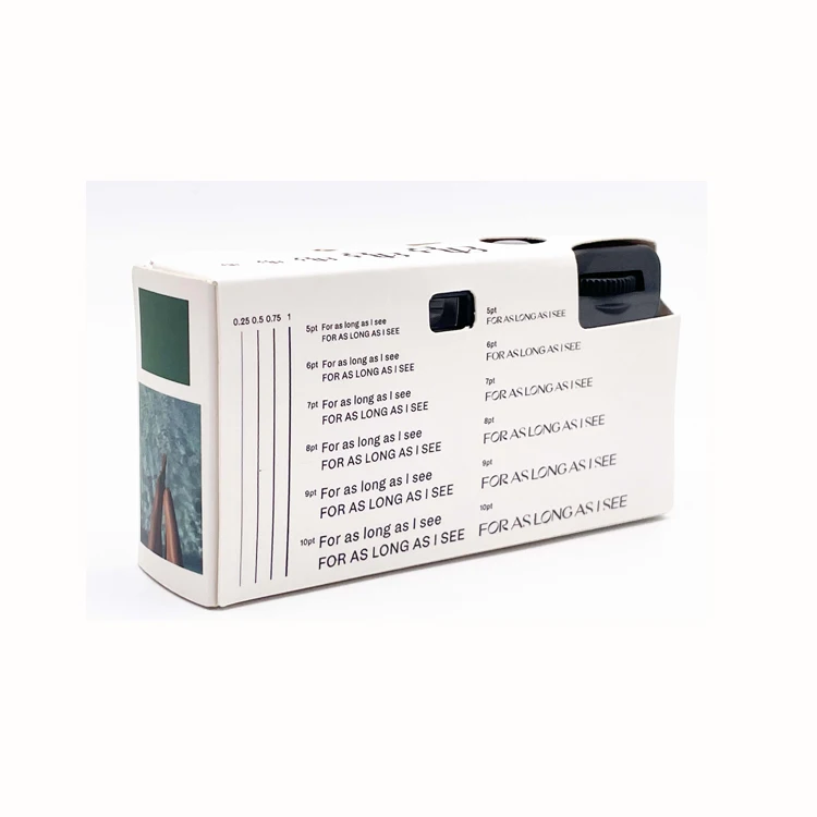 Custom oem colorful waterproof single use disposable film camera