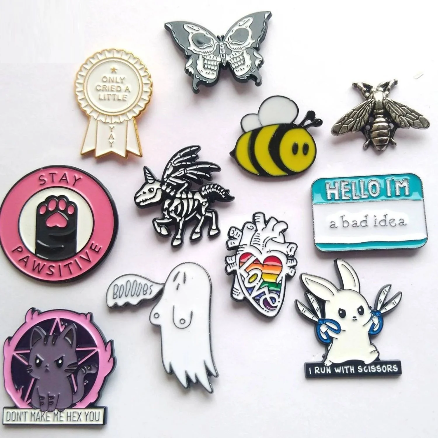 High Cost-Effective Design Magnetic Blank Button Patches Wholesale Enamel Pin