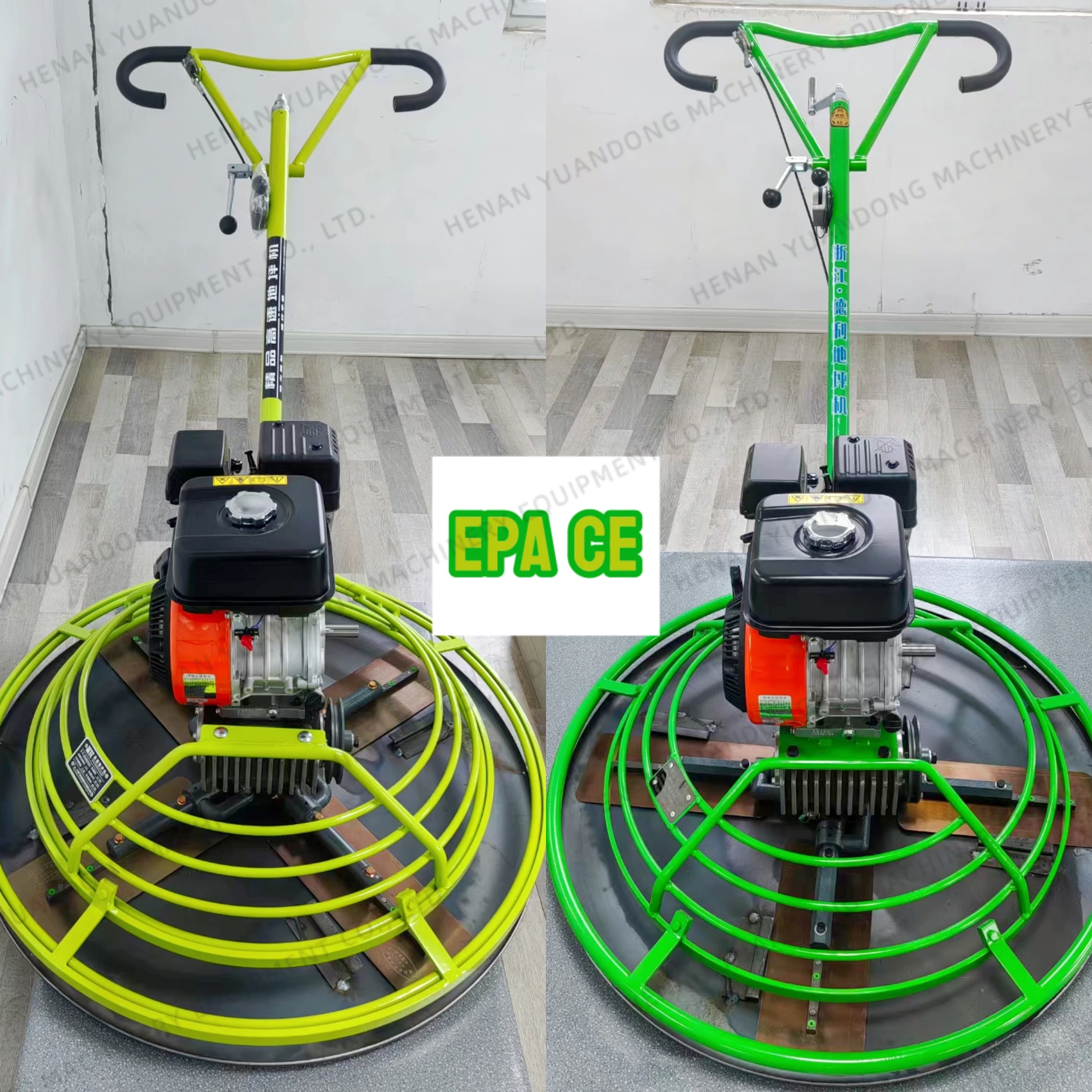 Chrome High Quality 600-1200 MM Handheld Concrete Polishing Floating Machine For Road Leveling