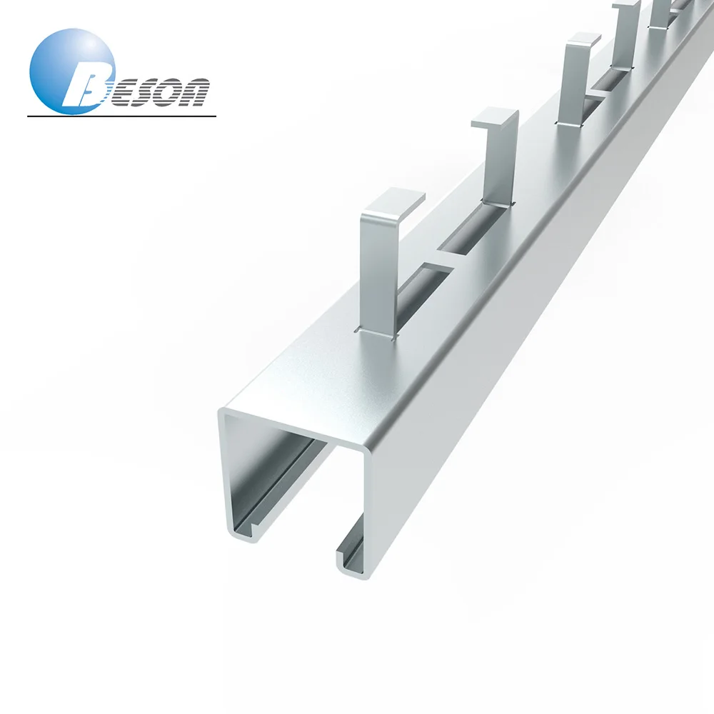 BESCA Double/Unistrut Steel Strut C Channel Clamp Galvanized Strut Channel Higher Quality