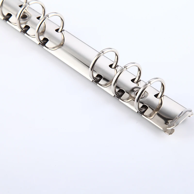 Binder Mechanisms Metal 6-ring Middle Size Binder Clip TR216-20-6-19 CN;GUA 216mm 19mm 20mm JJL OEM/ODM Service Are Available