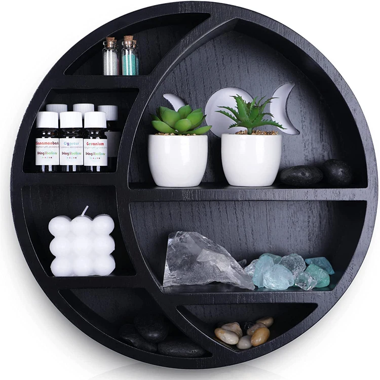 Phota Moon настенная полка для декора кристаллов