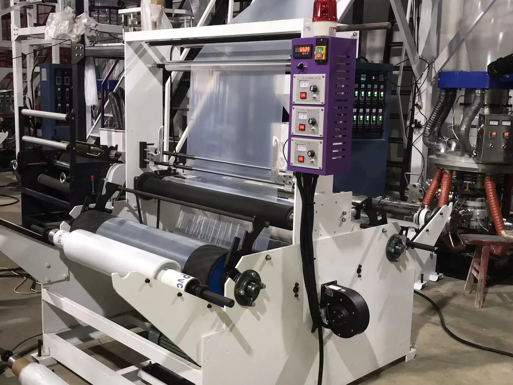 3 Layer ABC  Co-extruder Blown  Film extruder Machine