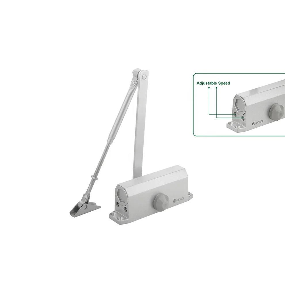 Wholesale Easy Installation Aluminum Alloy Overhead Mounted Automatic Door Closer