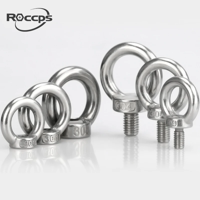 Stainless steel din580 eye bolt M8