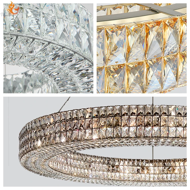 American style chandeliers hotel lobby home hall custom lighting decoration  crystal chandelier