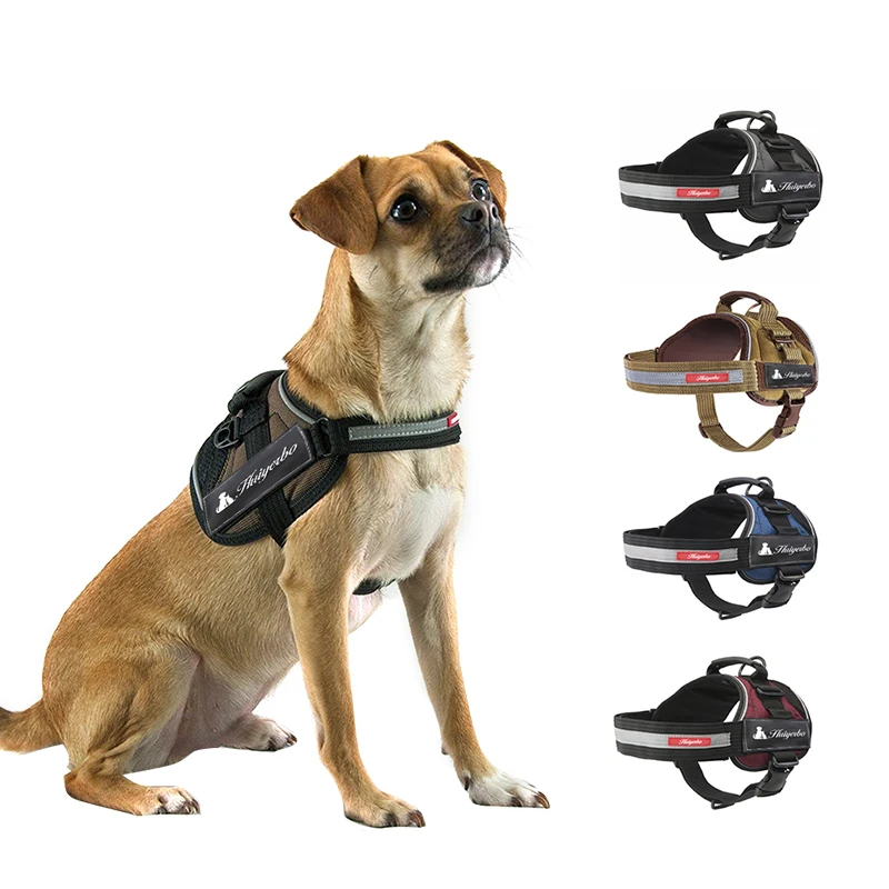 Padded Adjustable Side Badge Service Guide Dog Vest Convert Large Wholesale 2022 Newest Design Best Seller No Pull Dog Harness