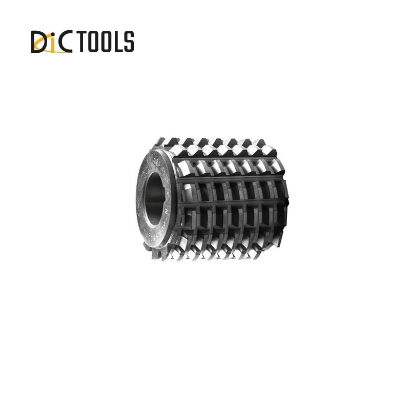 
HSS Module DIN3972 gear hob cutter with TIN coating 