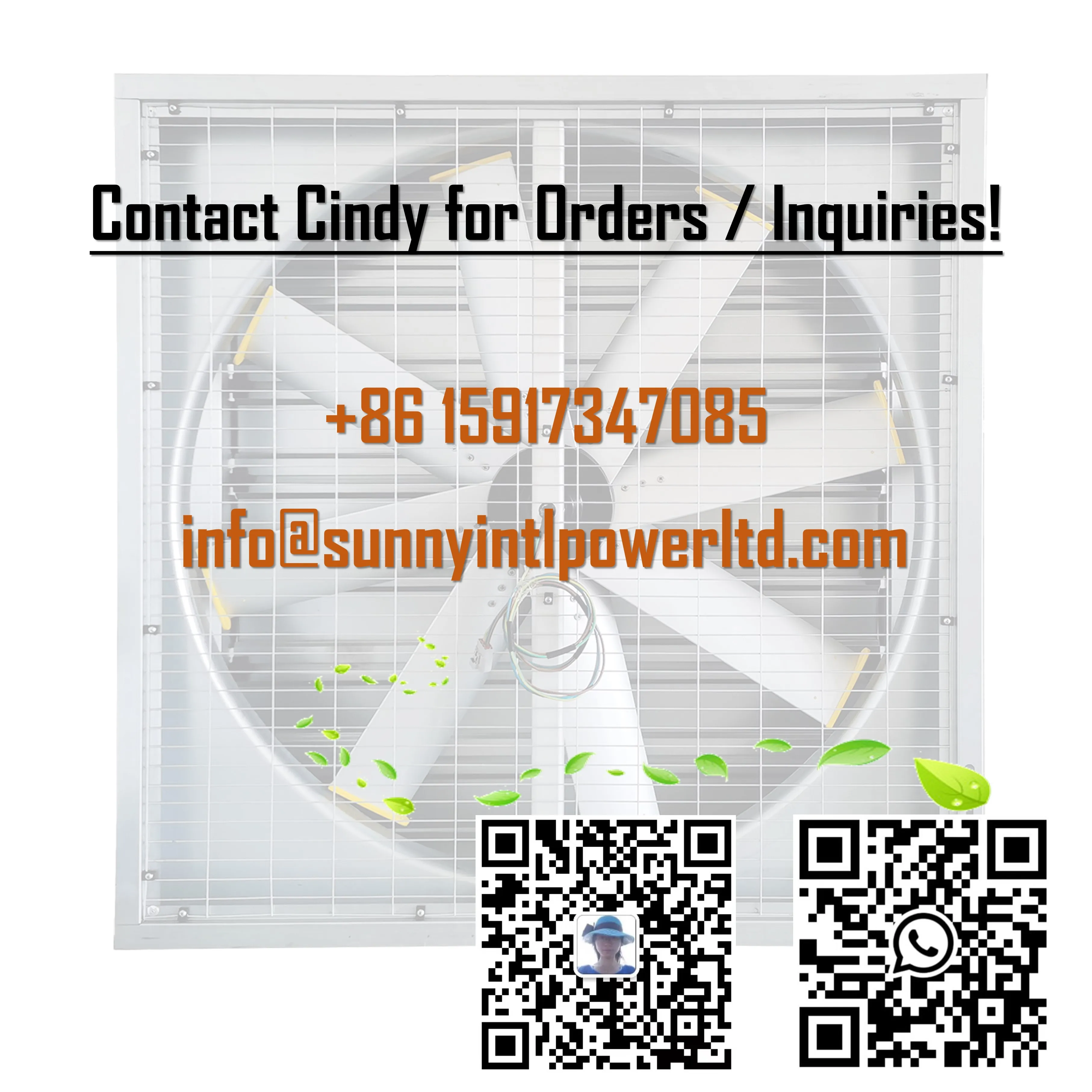 Monocrystalline Solar Panel Powered Big Wall Exhaust Fan HVAC Window Blower 1220mm Industrial Heat Extractor Ventilation DC Fans