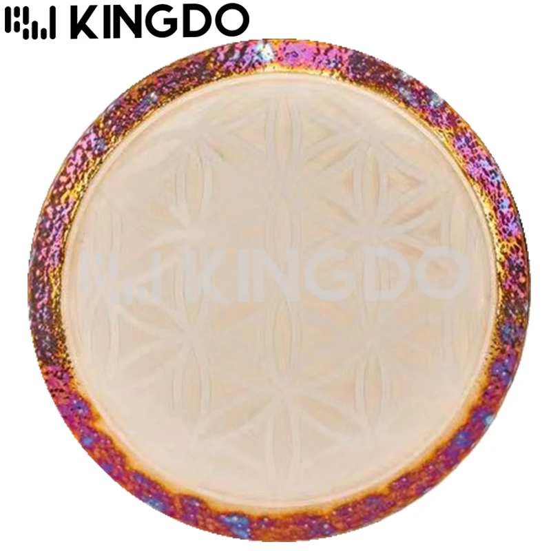 Stainless Steel Colorful Gongs Handmade Customized 85 cm Gong