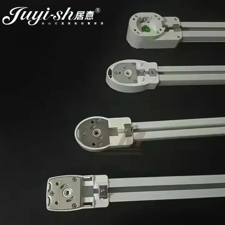 Smart Electric Curtain Motorized Track Drive Unit Luxury PVC Gear Housing Box New S Curtain Modern Metal Aluminium Alloy
