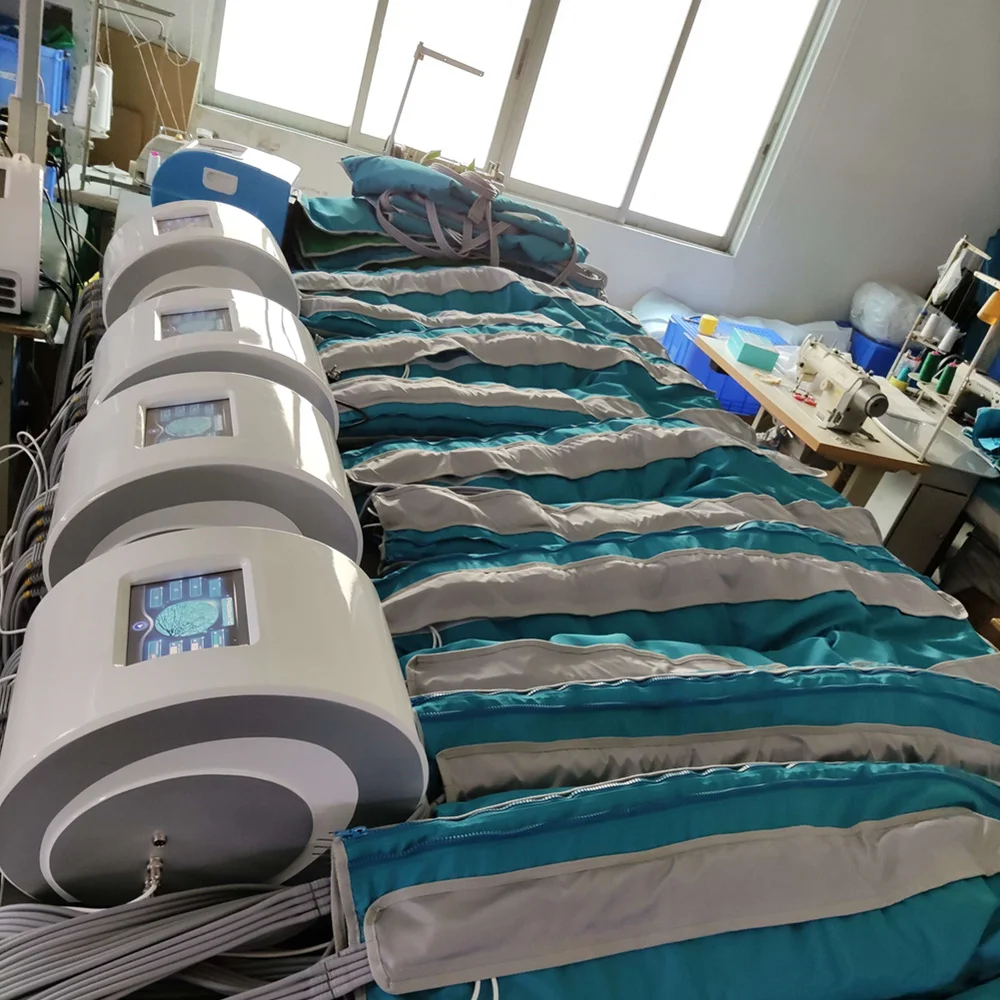 Honkay New Arrivals 24 Air Pressure Lymphatic Drainage Massage Slimming Pressotherapy Machine for Tops/pants Can Work Separately