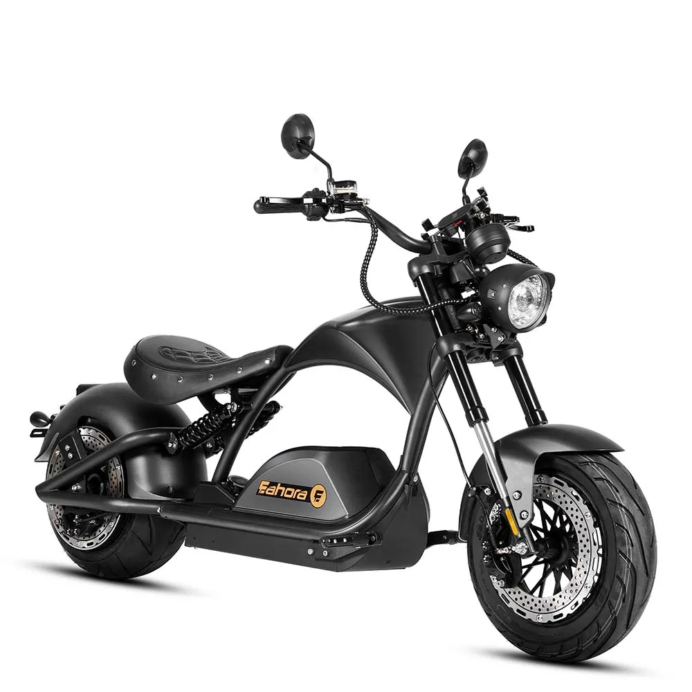 Uniebike  M1PS Knight EEC 4000W 40Ah Removable Lithium Battery 2 Wheel Electric Scooters Electric Chopper Citycoco