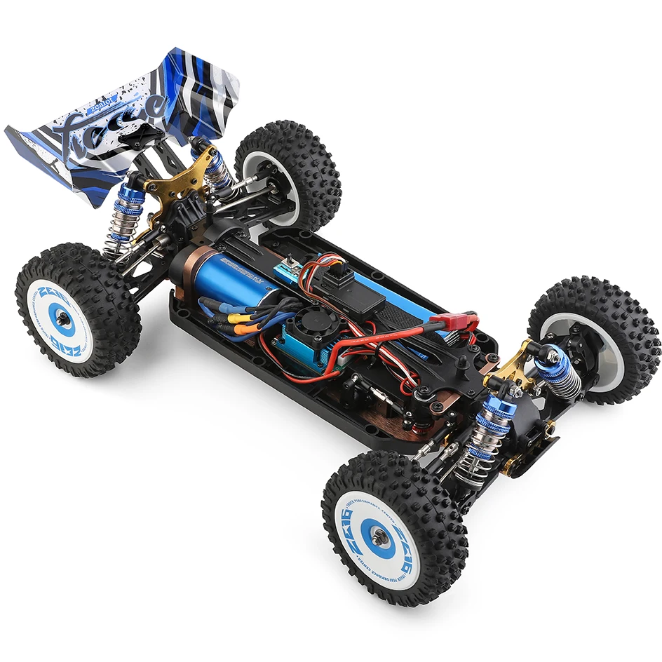 124017 Wltoys new arrival 75KMH High speed Brushless RC Car 1/12 scale 2.4G 4 wheels drive Off Road Buggy